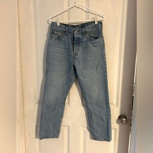 Levi’s 501 Denim, light wash